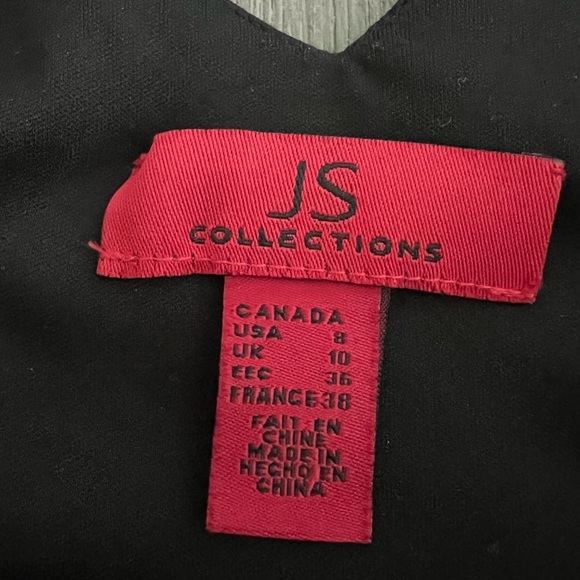 JS Collection Black Sequin Dress - Picture 4 of 6